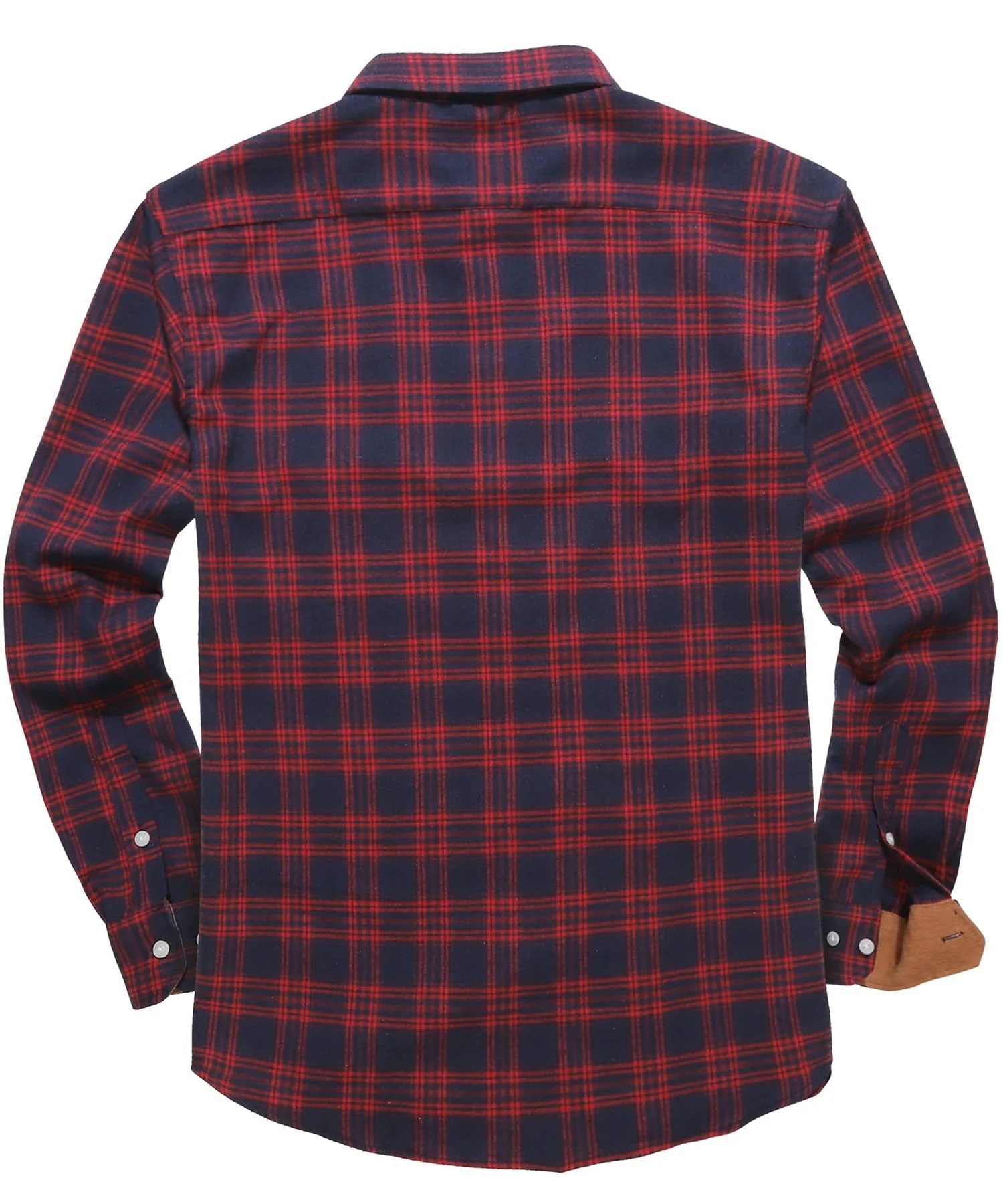 Heren Overhemd Klassiek Ruitpatroon Polyester en Rayon - Image 9