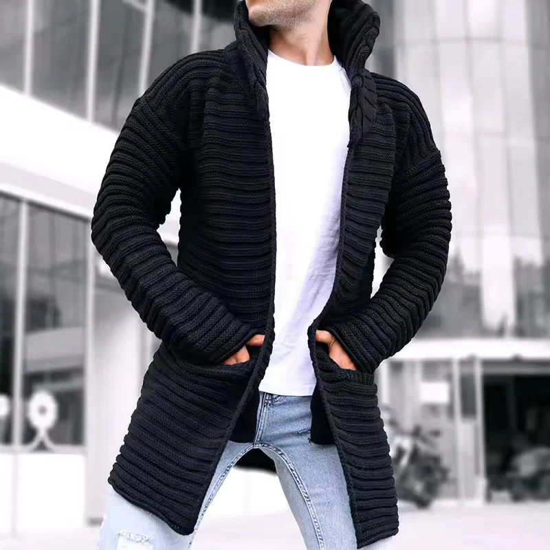 Heren Oversized Vest Met Open Voorkant Voor Casual En Smart-Casual Stijl - Image 2