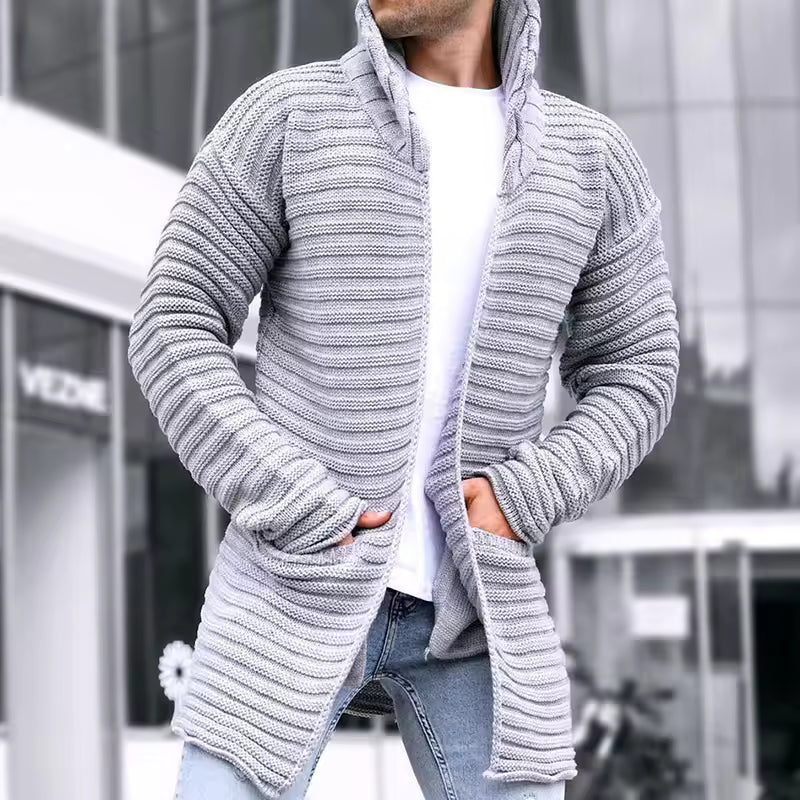 Heren Oversized Vest Met Open Voorkant Voor Casual En Smart-Casual Stijl - Image 3