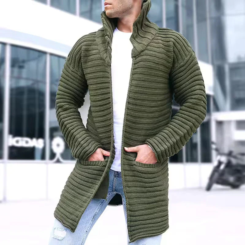 Heren Oversized Vest Met Open Voorkant Voor Casual En Smart-Casual Stijl - Image 4