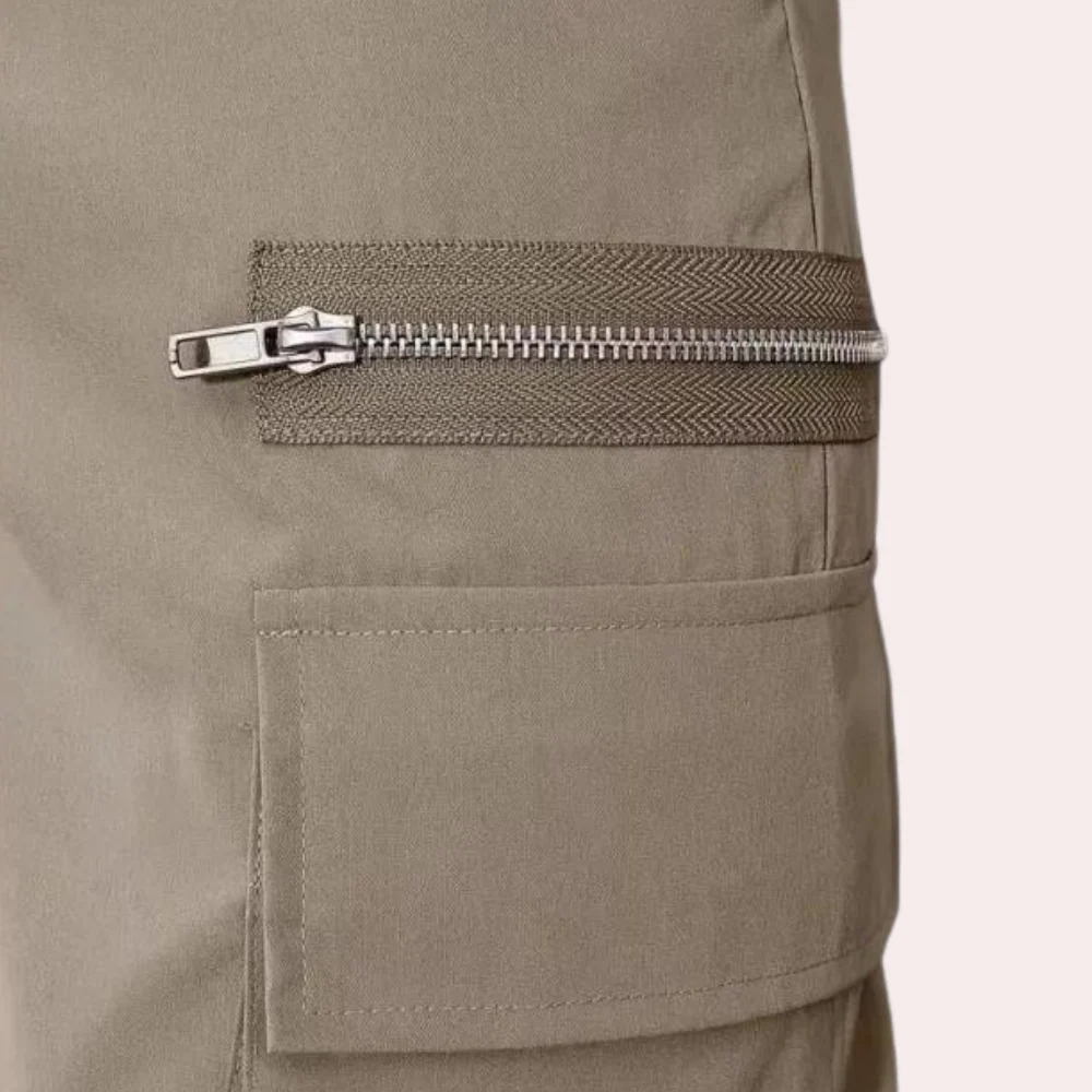 Heren Pantalon Casual met Rechte Pijpen voor Comfortabele Dagelijkse Stijl - Image 2