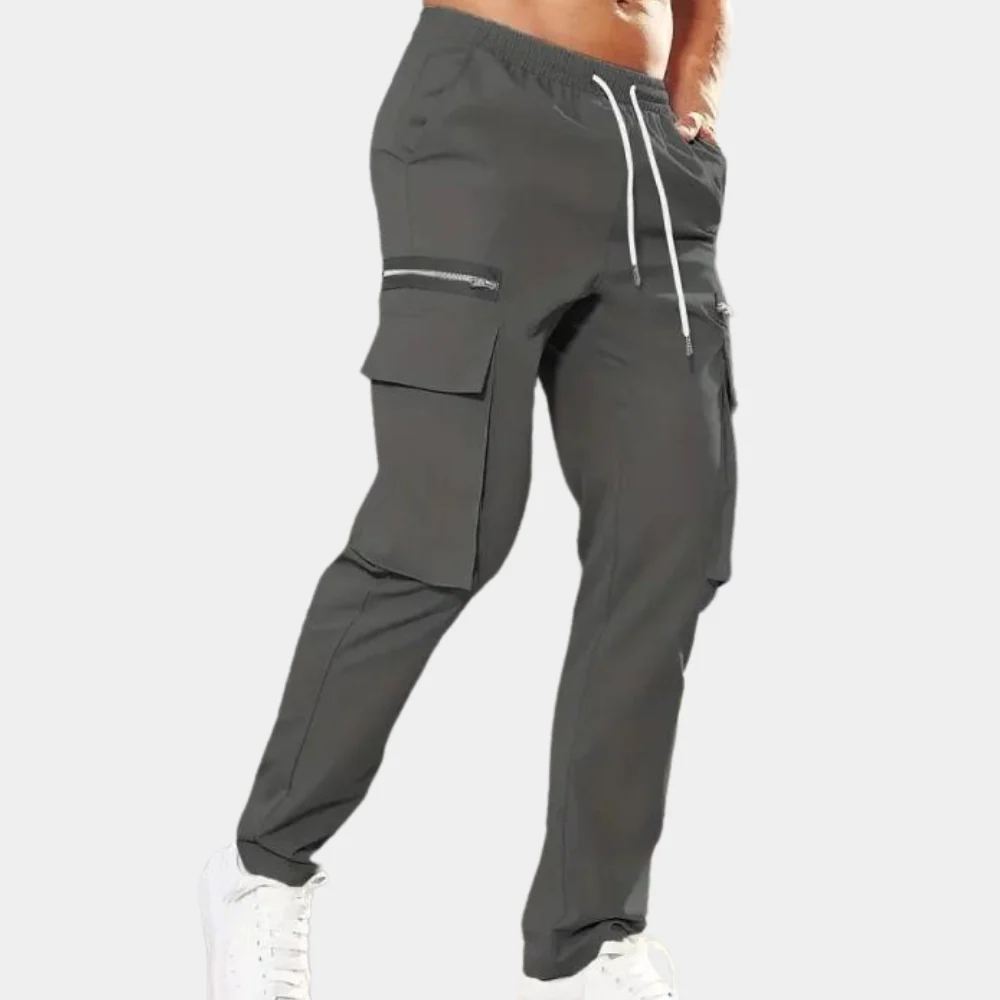 Heren Pantalon Casual met Rechte Pijpen voor Comfortabele Dagelijkse Stijl - Image 4
