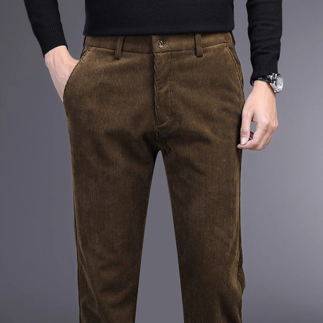 Heren Pantalon Corduroy Vierweg Stretch Katoen - Image 8