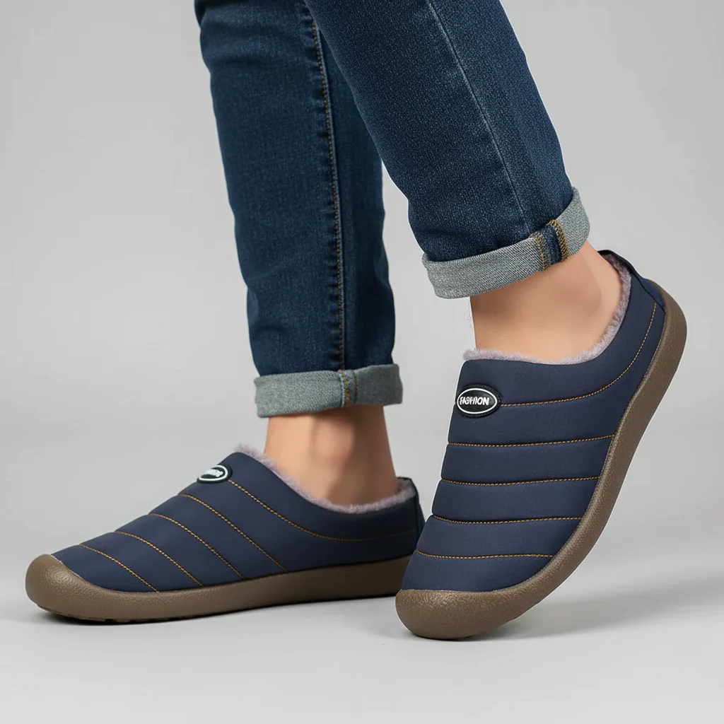 Heren Pantoffels Comfortabel en Tijdloos Design voor Thuisgebruik - Image 3