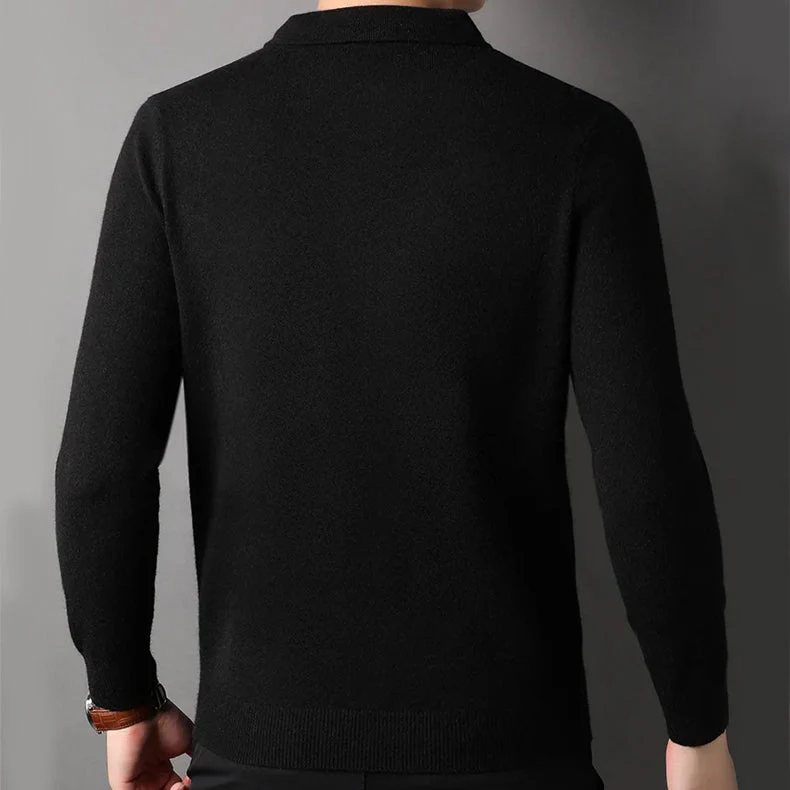 Heren Polo Poloshirt Stijlvol Met Ronde Halslijn voor Casual en Formele Gelegenheden - Image 3