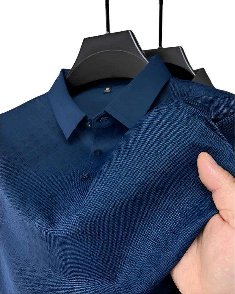 Heren Polo Shirt Nanosilk Klassiek Design