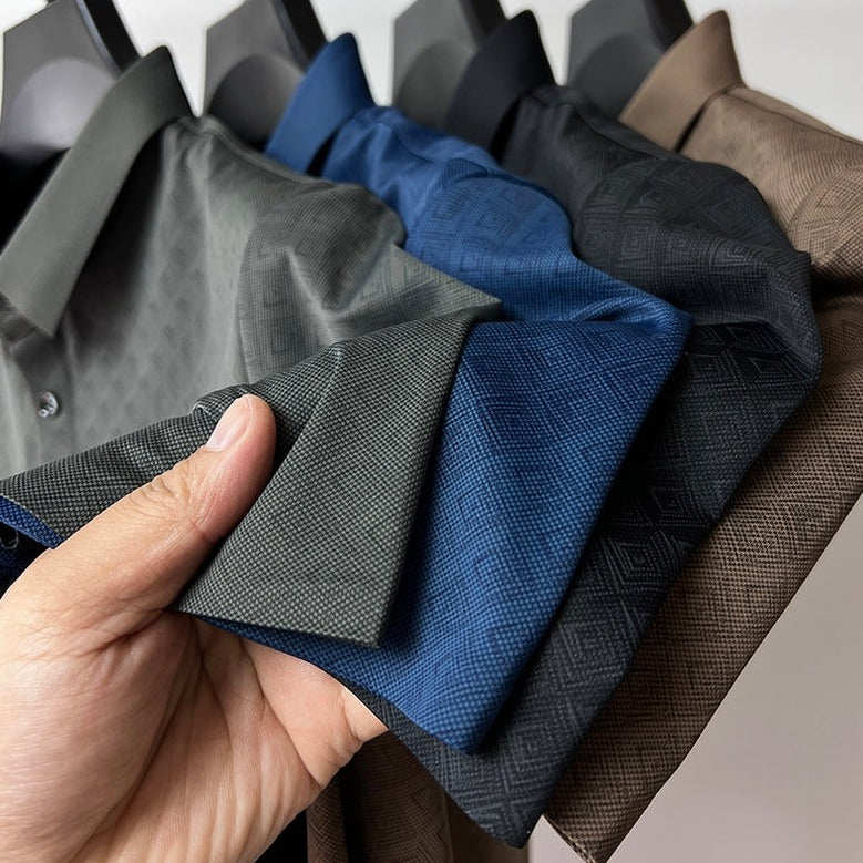 Heren Polo Shirt Nanosilk Klassiek Design - Image 2