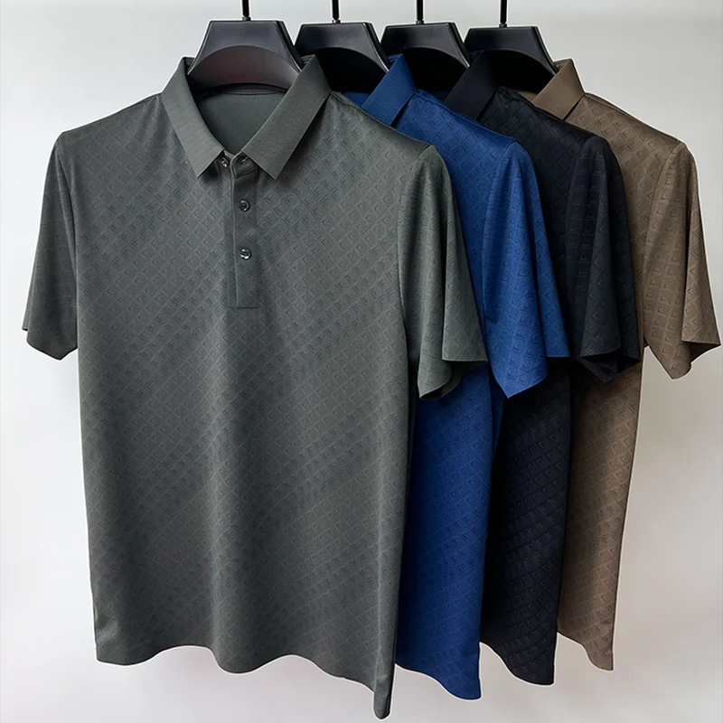 Heren Polo Shirt Nanosilk Klassiek Design - Image 4