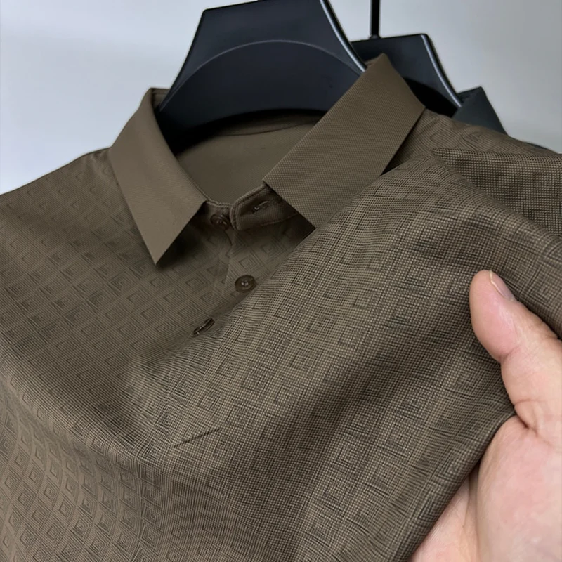 Heren Polo Shirt Nanosilk Klassiek Design - Image 5
