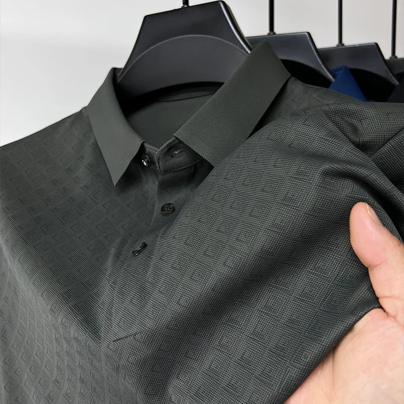 Heren Polo Shirt Nanosilk Klassiek Design - Image 6
