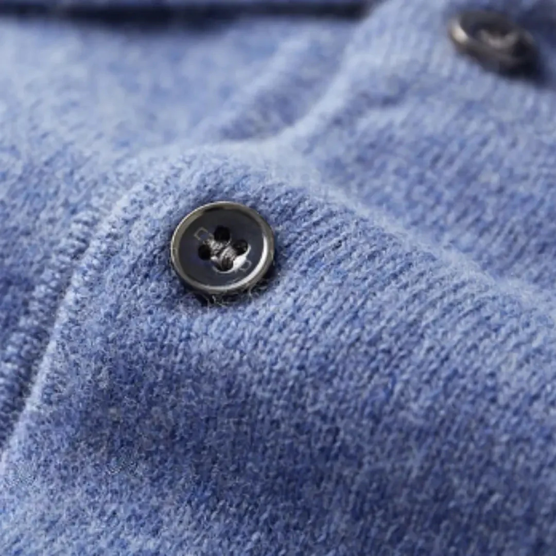 Heren Polo Trui met Ronde Hals en Ribbelmanchetten - Image 3
