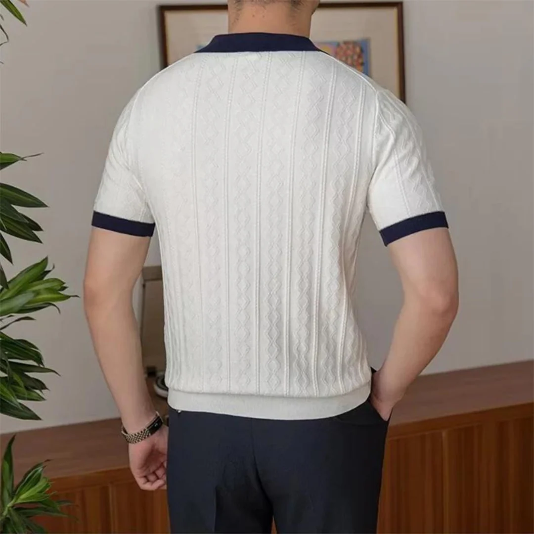 Heren Polo V-hals Casual Stijlvol - Image 2