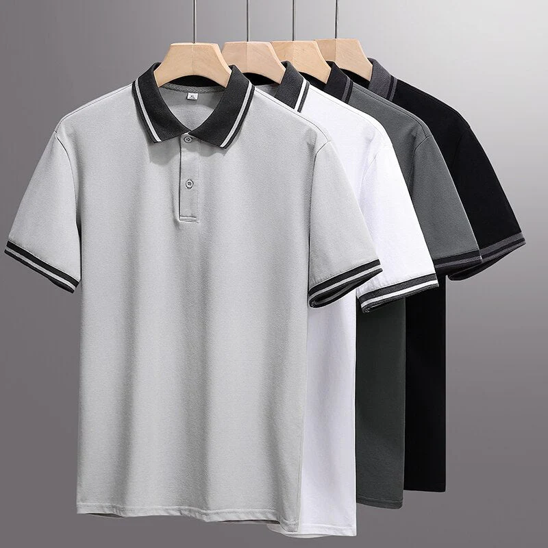 Heren Poloshirt Ademend Stijlvol Golfmateriaal - Image 5