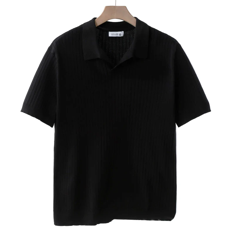 Heren Poloshirt Casual Met Klassieke Kraag