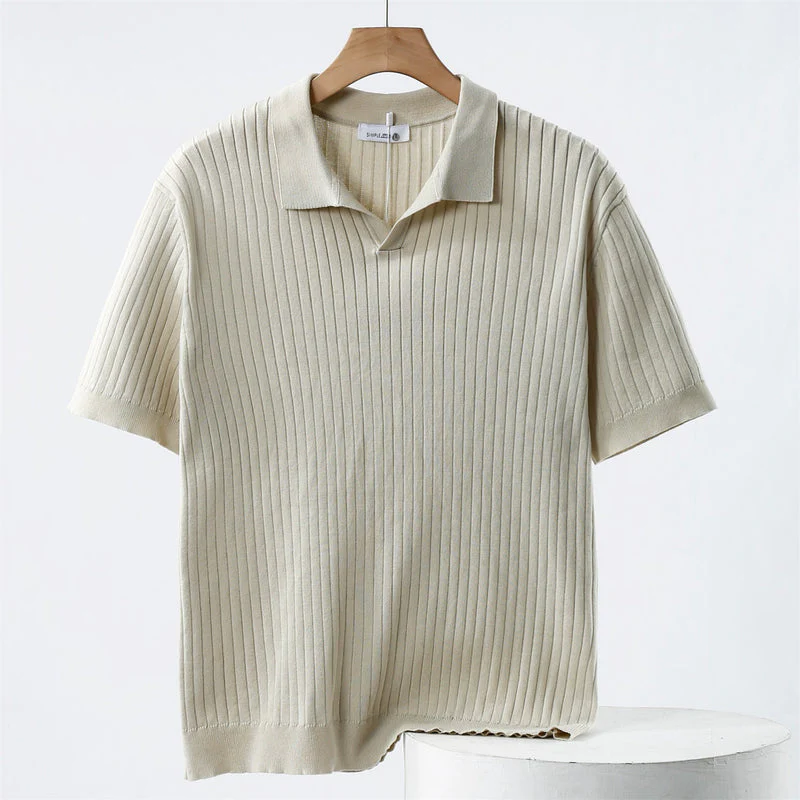 Heren Poloshirt Casual Met Klassieke Kraag - Image 3