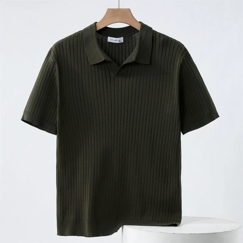 Heren Poloshirt Casual Met Klassieke Kraag - Image 4