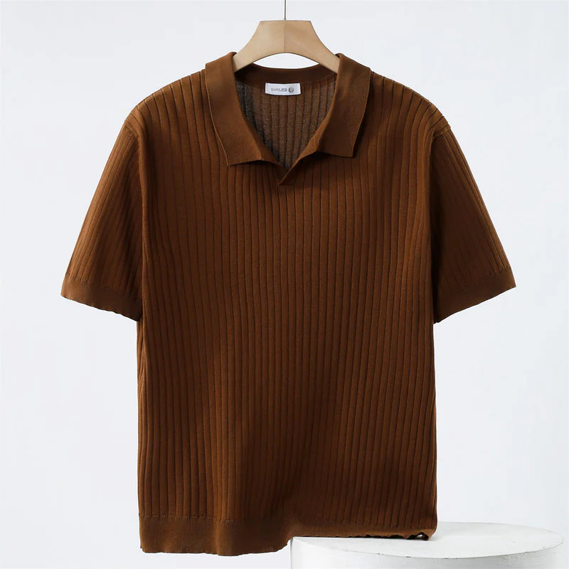 Heren Poloshirt Casual Met Klassieke Kraag - Image 6