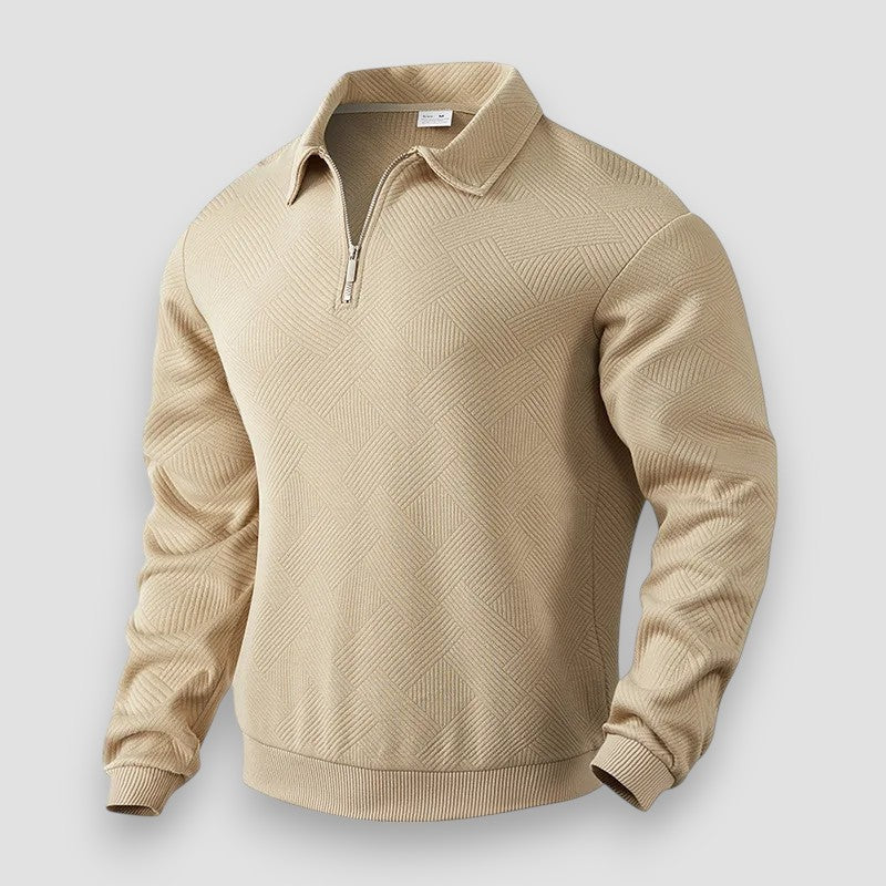 Heren Poloshirt met Rits en Sportieve Stijl - Image 2