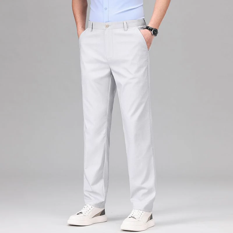 Heren Rechte Broek Tencel Relaxed Fit - Image 2