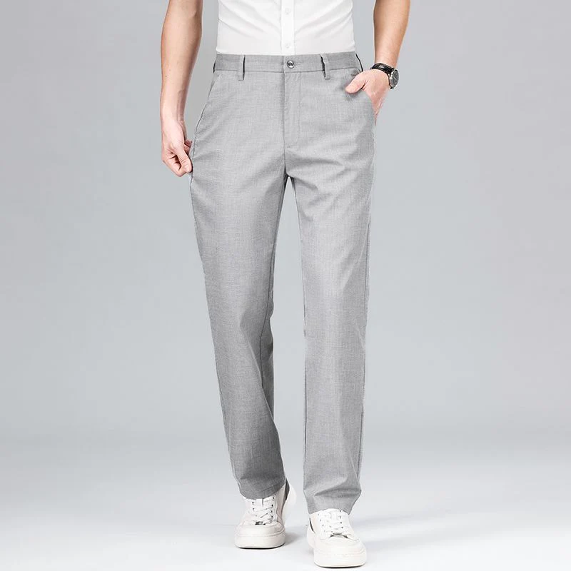 Heren Rechte Broek Tencel Relaxed Fit - Image 3