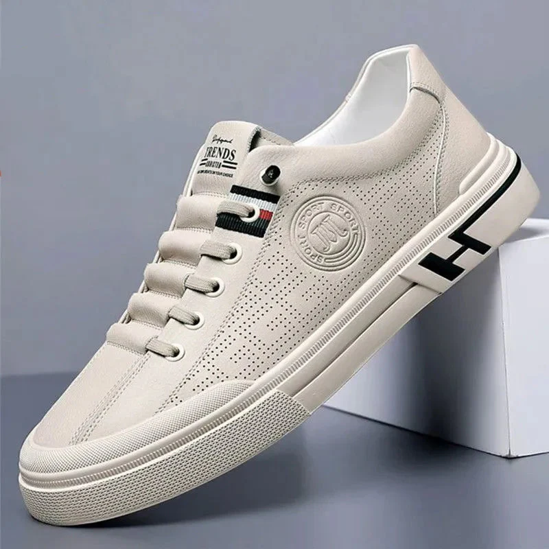 Heren Schoenen Casual Luxe Leer met Dempingstechniek - Image 2
