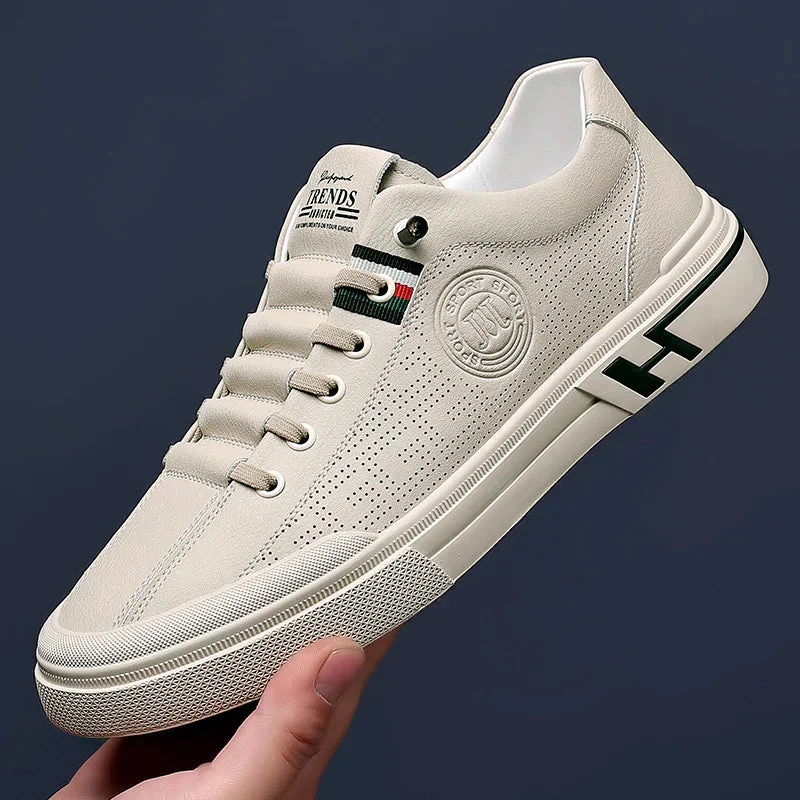 Heren Schoenen Casual Luxe Leer met Dempingstechniek - Image 3
