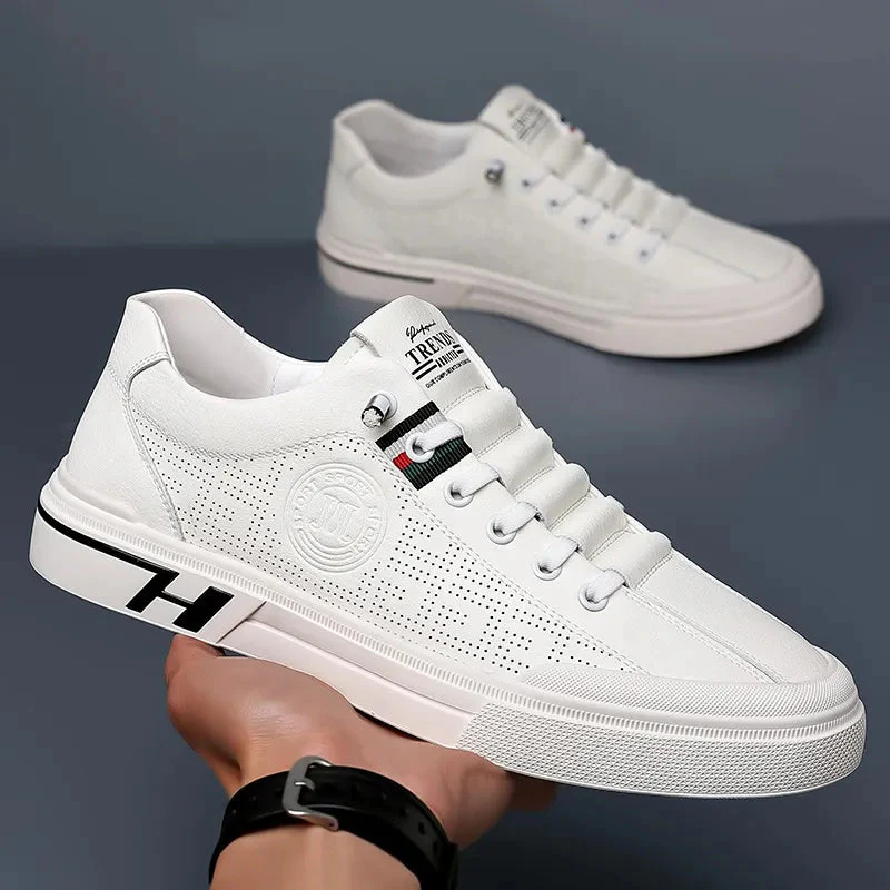 Heren Schoenen Casual Luxe Leer met Dempingstechniek - Image 6