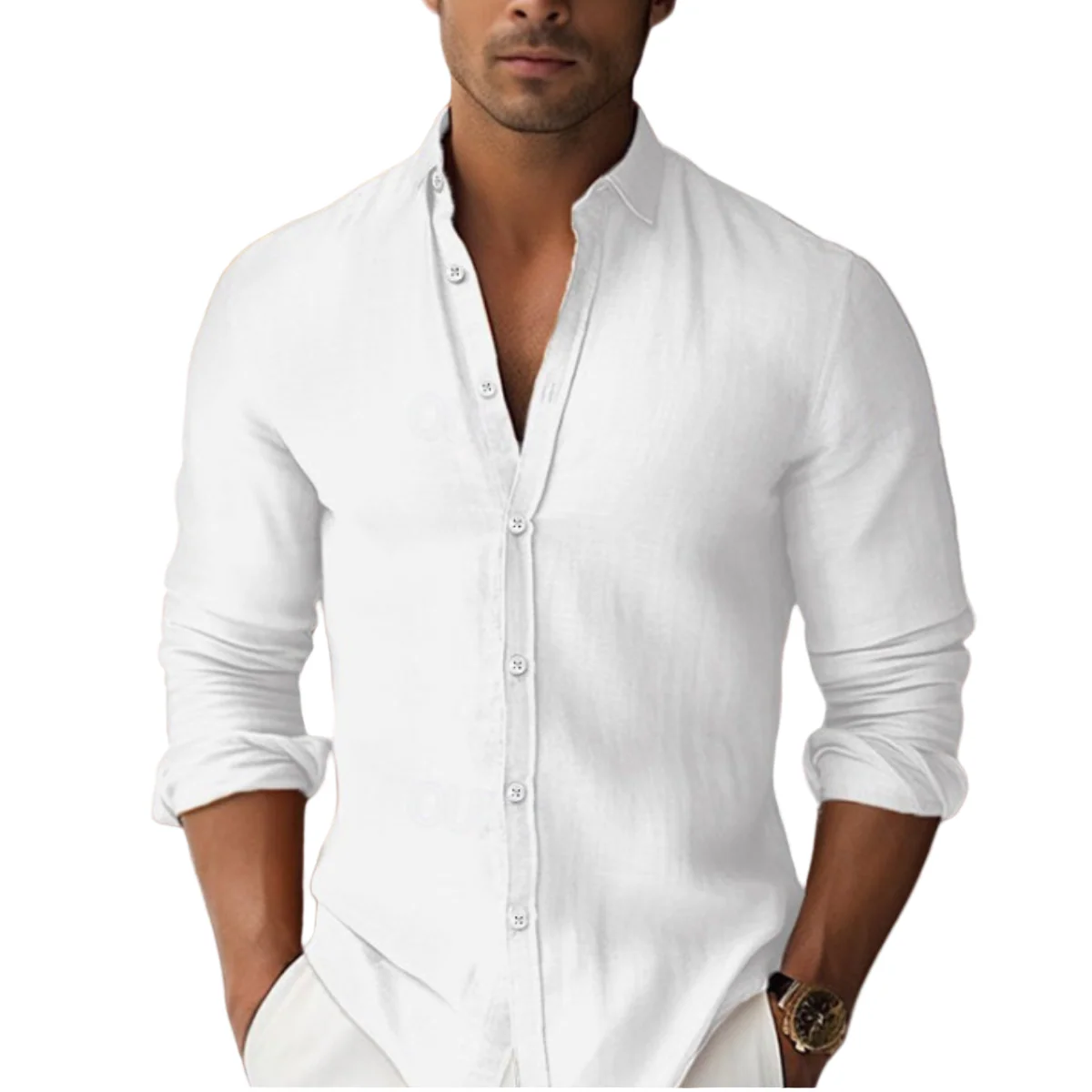 Heren Shirt Korte Mouwen Casual Ademend