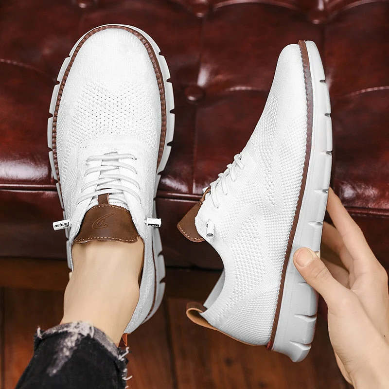 Heren Sneakers Casual Flyknit Ademend Stijl - Image 3