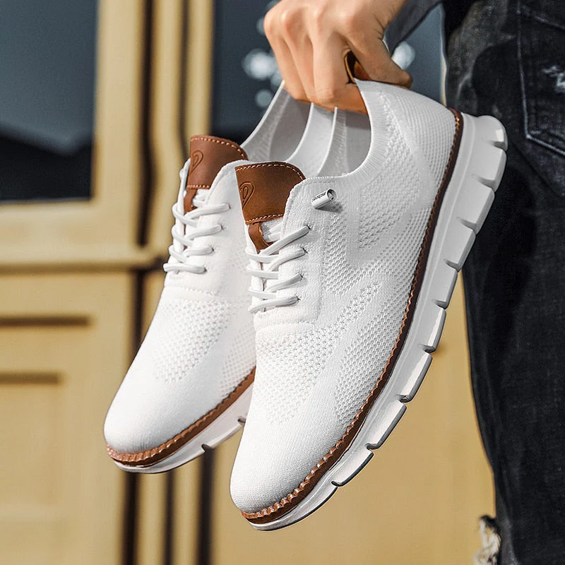 Heren Sneakers Casual Flyknit Ademend Stijl - Image 4