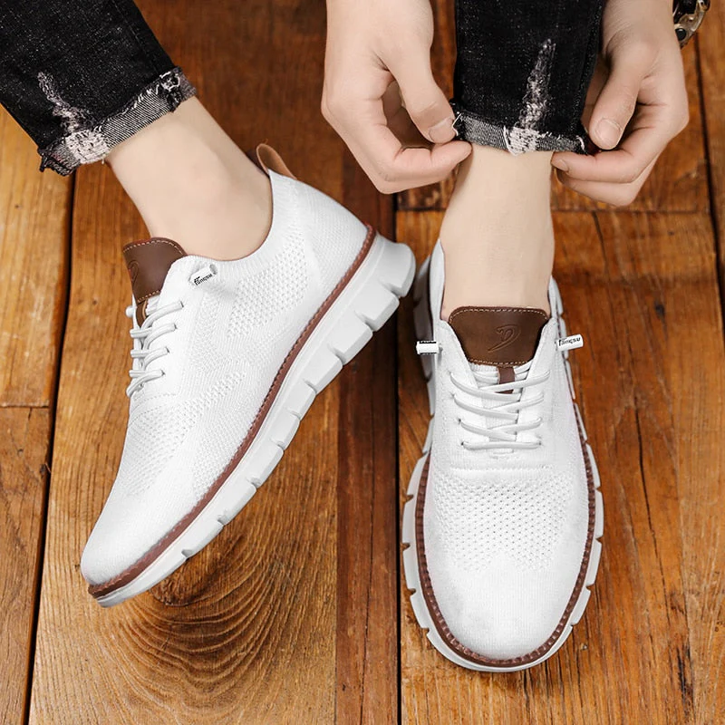 Heren Sneakers Casual Flyknit Ademend Stijl - Image 5