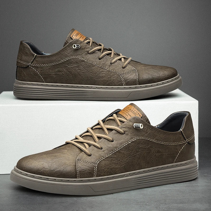 Heren Sneakers Oxford Stijlvol en Comfortabel voor Dagelijks Gebruik - Image 3
