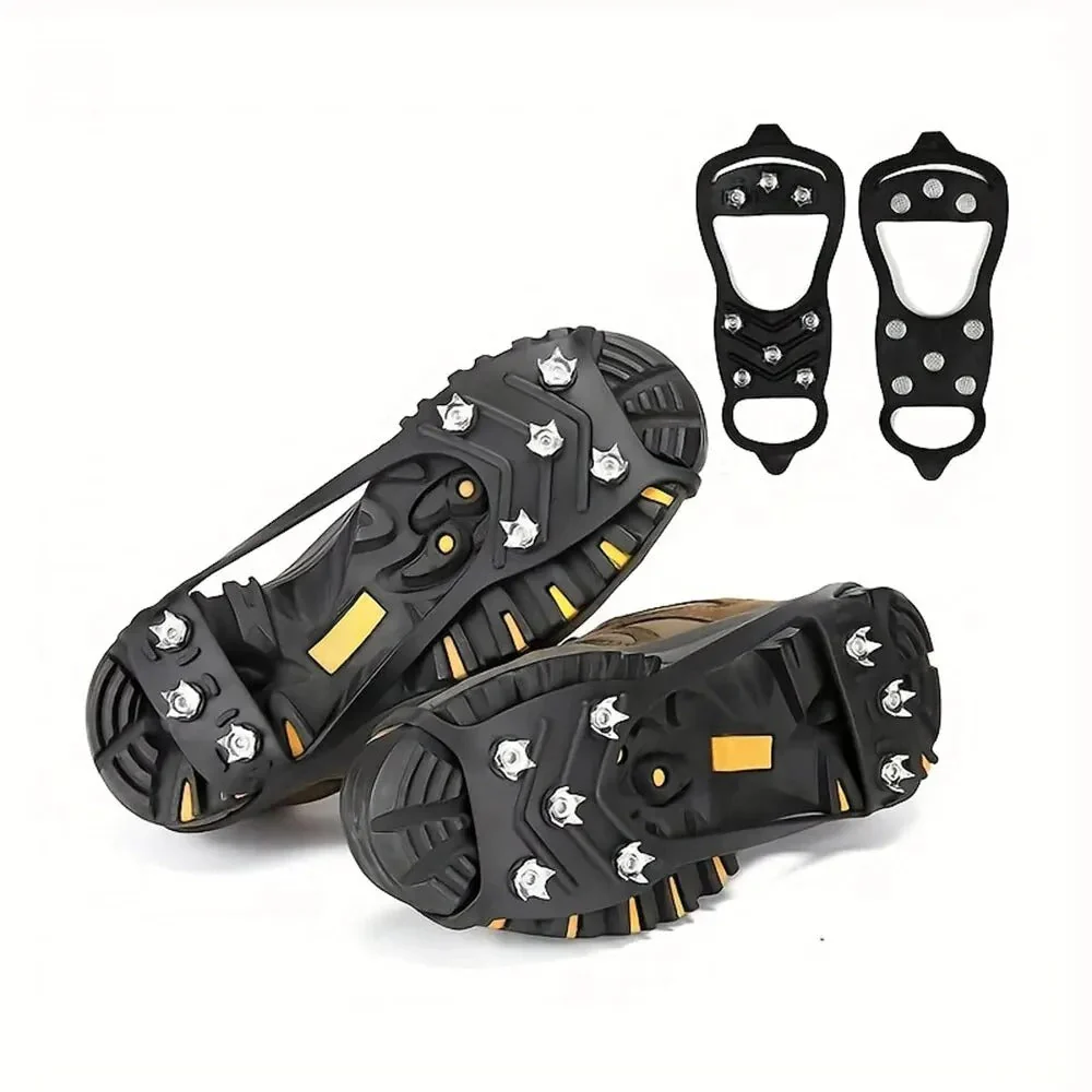 Heren Spikes Antislip Schoenen voor Wintergebruik