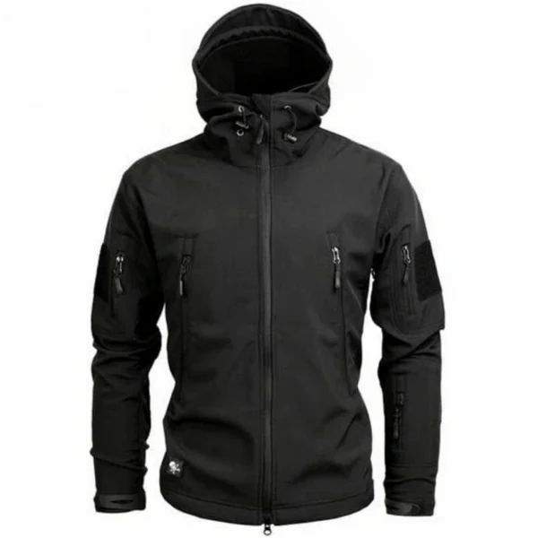 Heren Storm Jacket Waterdichte Polyester Met 7 Ritszakken