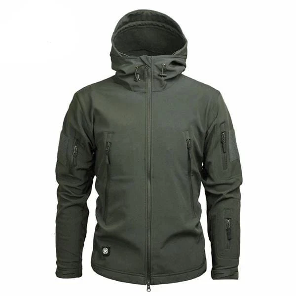 Heren Storm Jacket Waterdichte Polyester Met 7 Ritszakken - Image 3