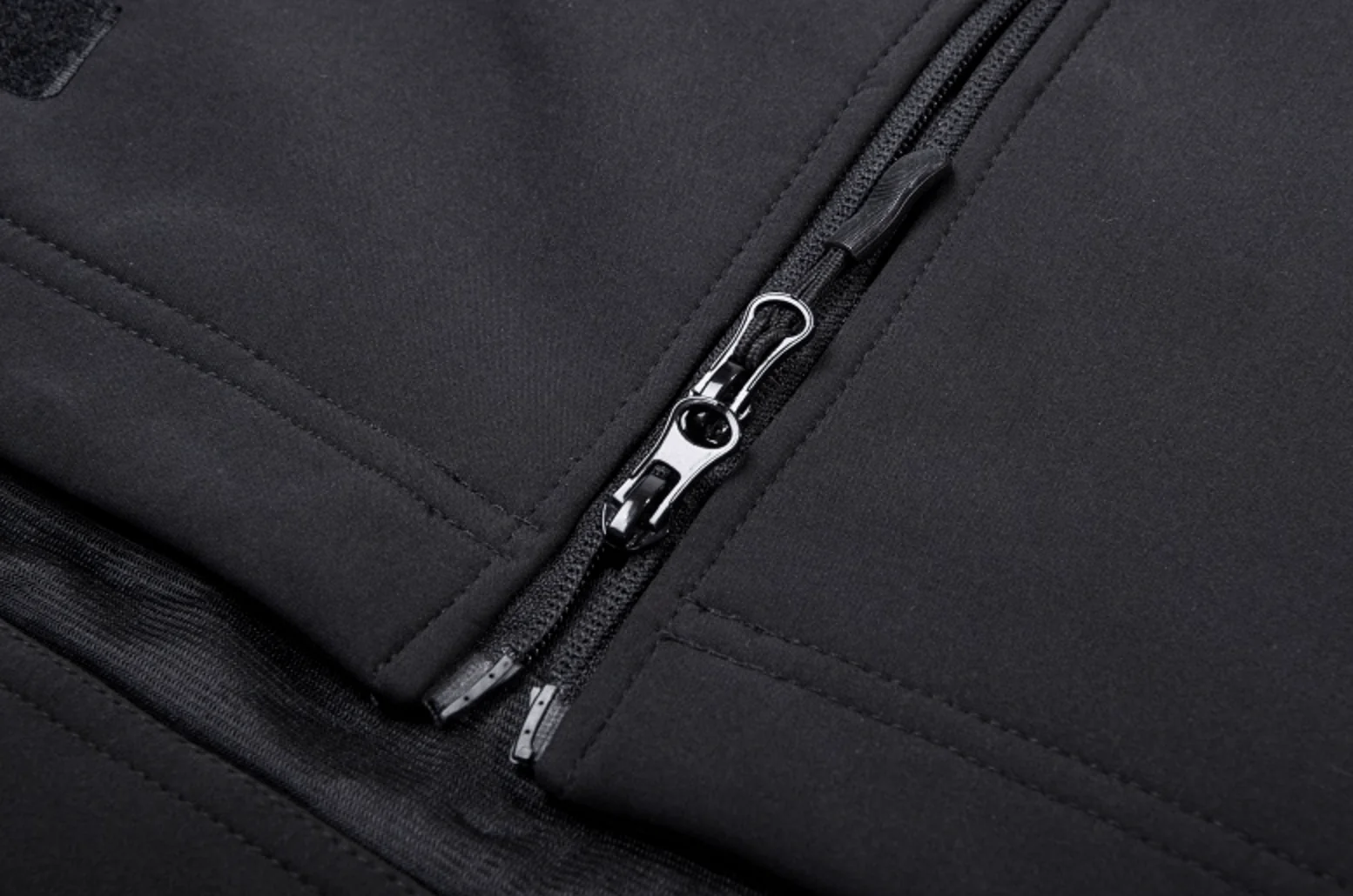 Heren Storm Jacket Waterdichte Polyester Met 7 Ritszakken - Image 7