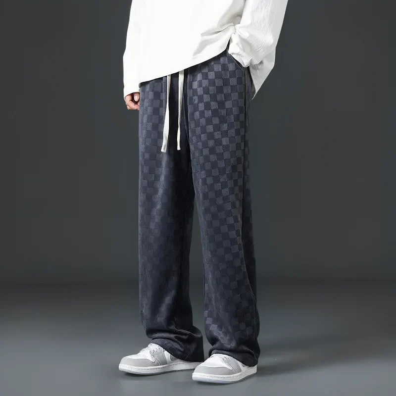 Heren Sweatpants Losse Pasvorm Katoen Corduroy - Image 2