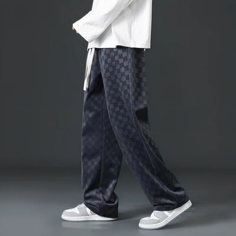 Heren Sweatpants Losse Pasvorm Katoen Corduroy - Image 3