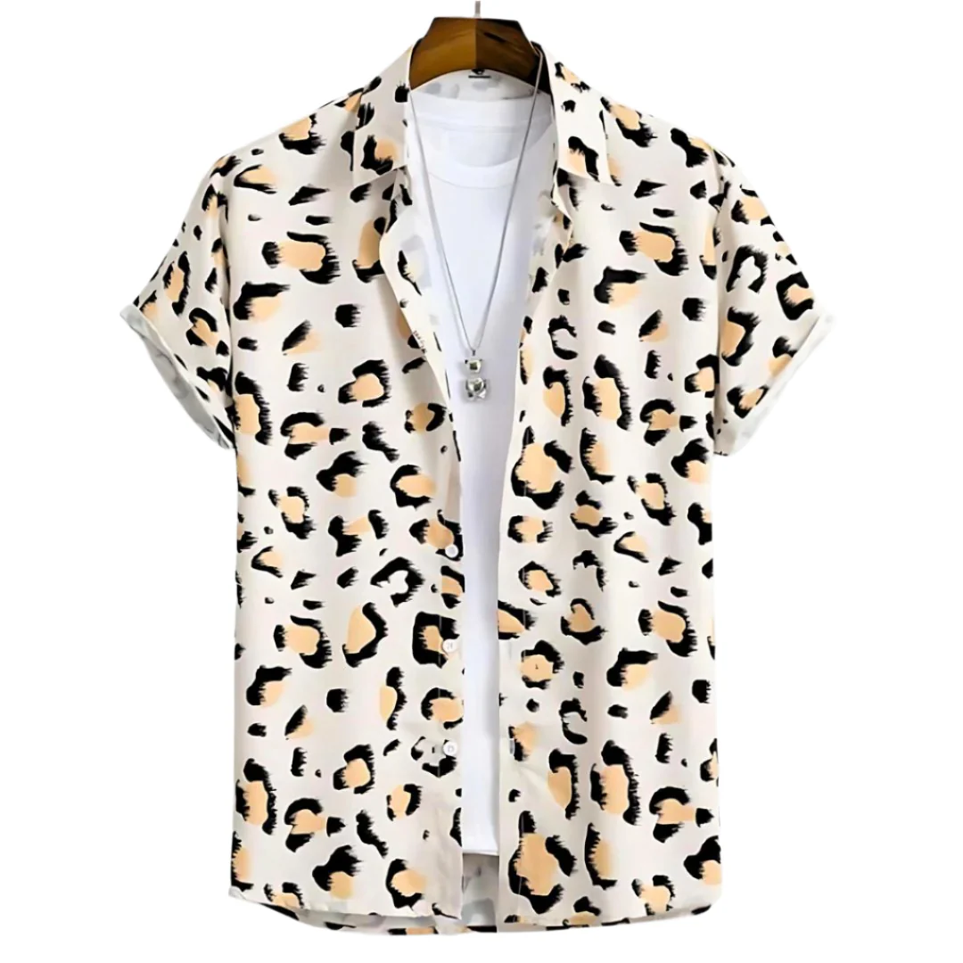 Heren T-Shirt Urban Safari Relaxed Lichtgewicht Stof
