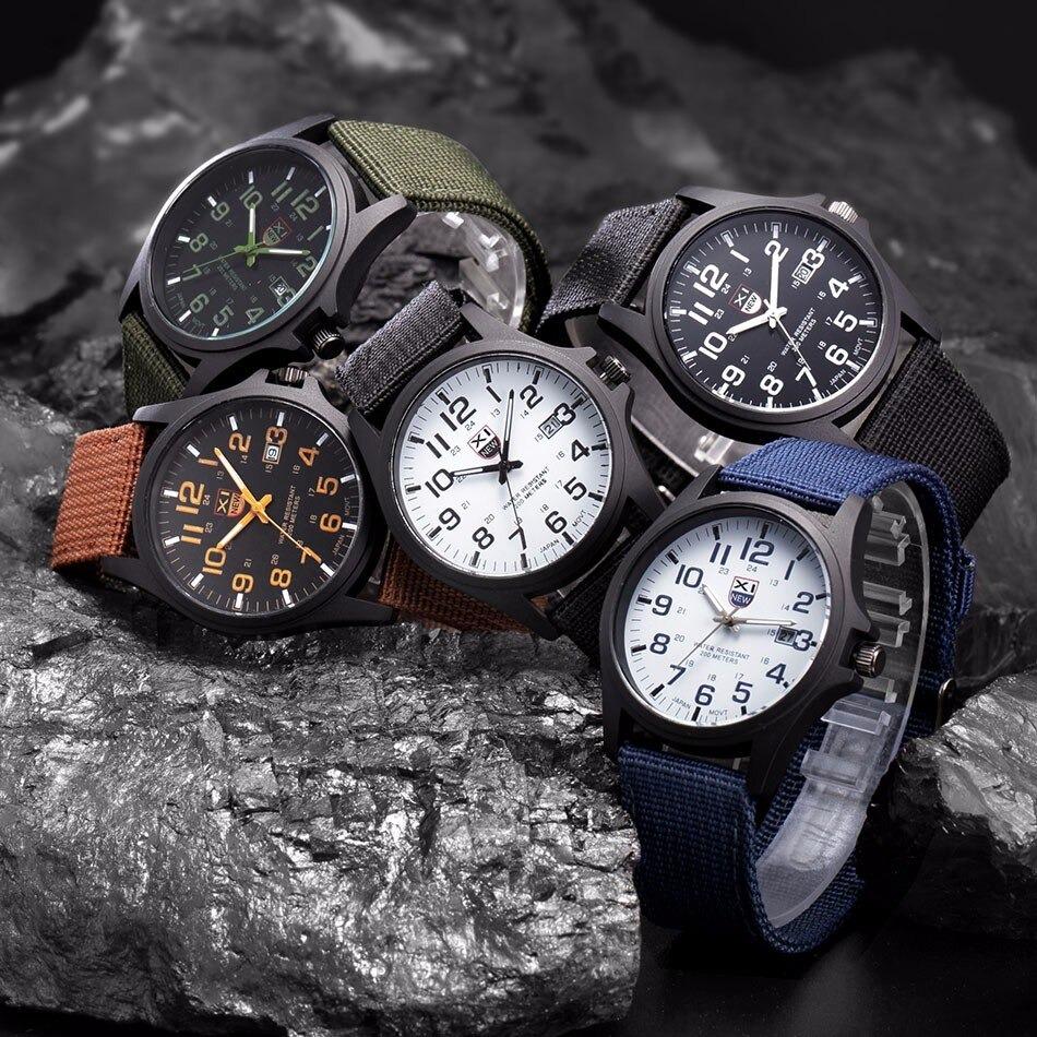 Heren Tactisch Horloge Waterdicht en Schokbestendig 45 mm - Image 3