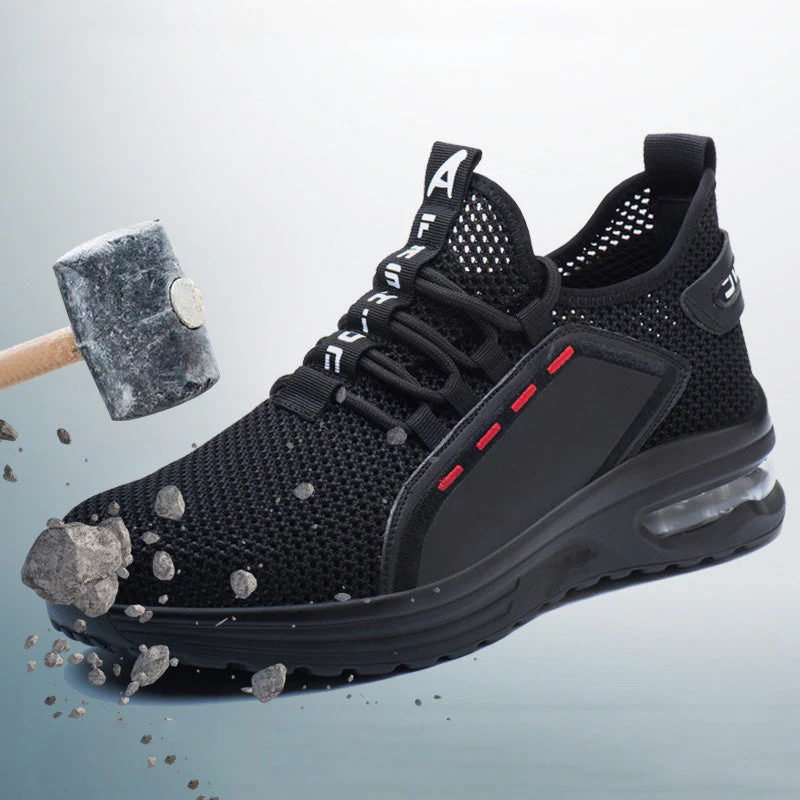 Heren Veiligheidsschoenen S3 Ademend Ontwerp met Stalen Neus - Image 2