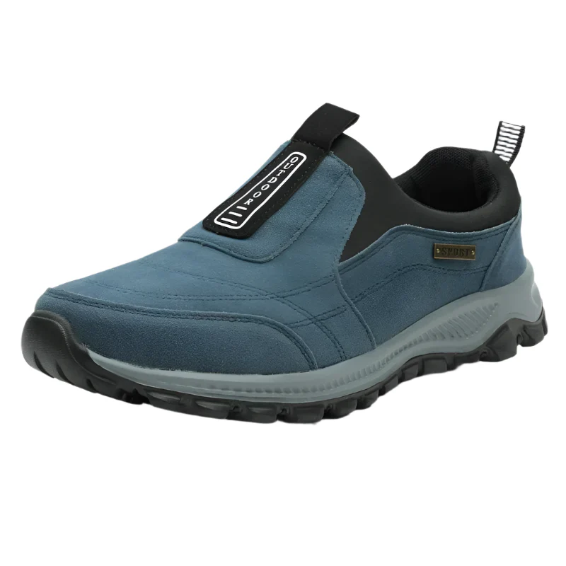 Heren Wandelschoenen Casual Suède Ademend Slip-On Antislip