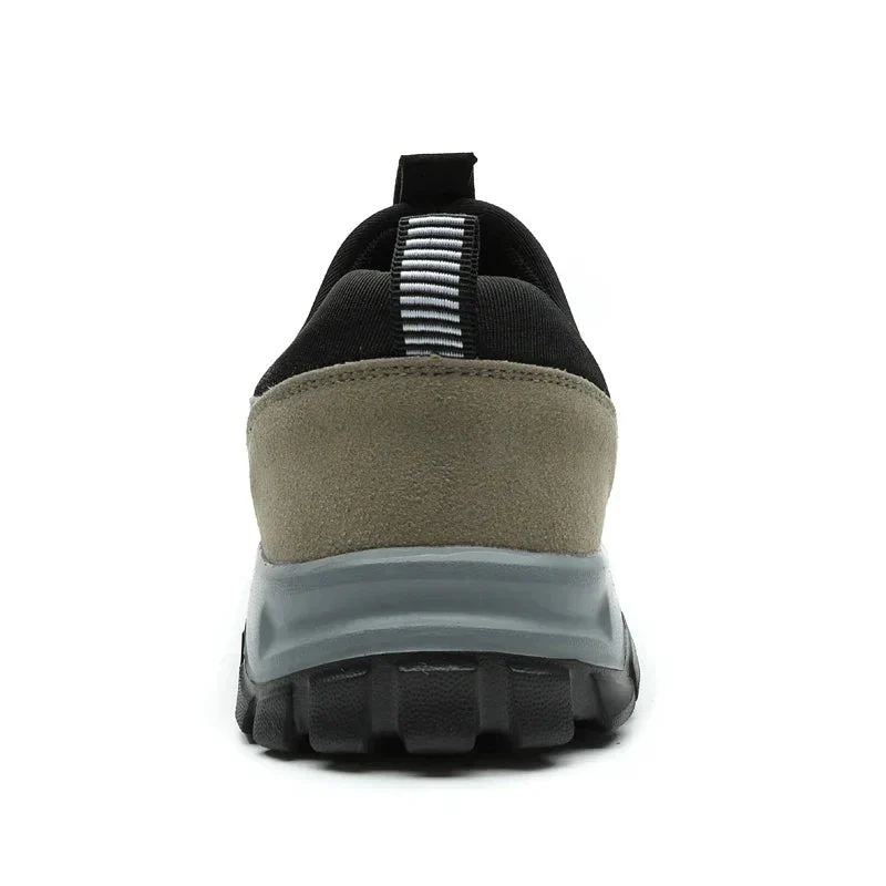 Heren Wandelschoenen Casual Suède Ademend Slip-On Antislip - Image 4