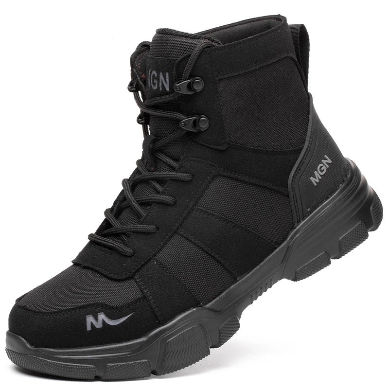 Heren Werkschoenen S3 Tactisch met Stalen Teen en Niet-Slipzool - Image 2