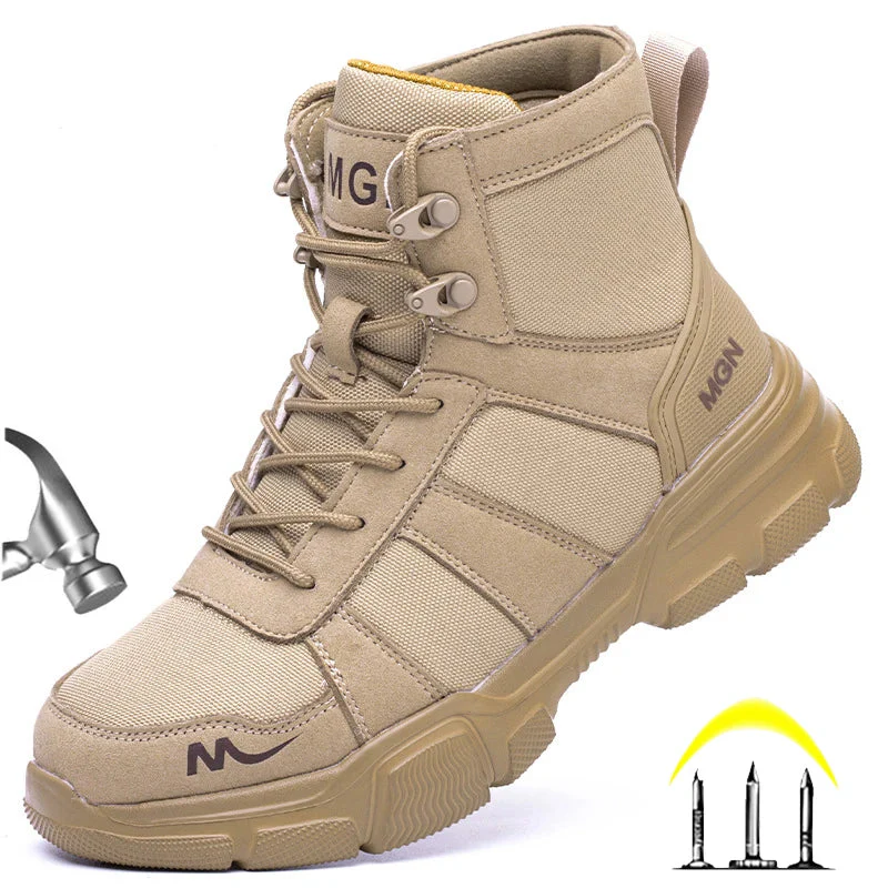 Heren Werkschoenen S3 Tactisch met Stalen Teen en Niet-Slipzool - Image 3