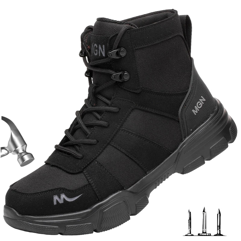 Heren Werkschoenen S3 Tactisch met Stalen Teen en Niet-Slipzool - Image 4