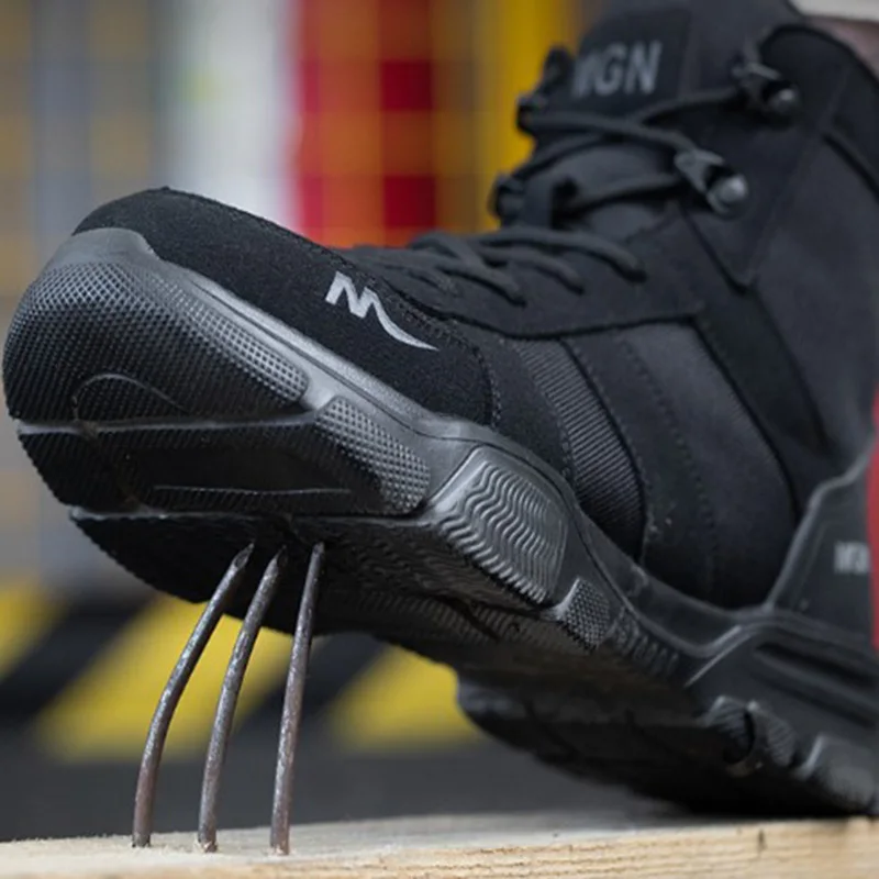Heren Werkschoenen S3 Tactisch met Stalen Teen en Niet-Slipzool - Image 7