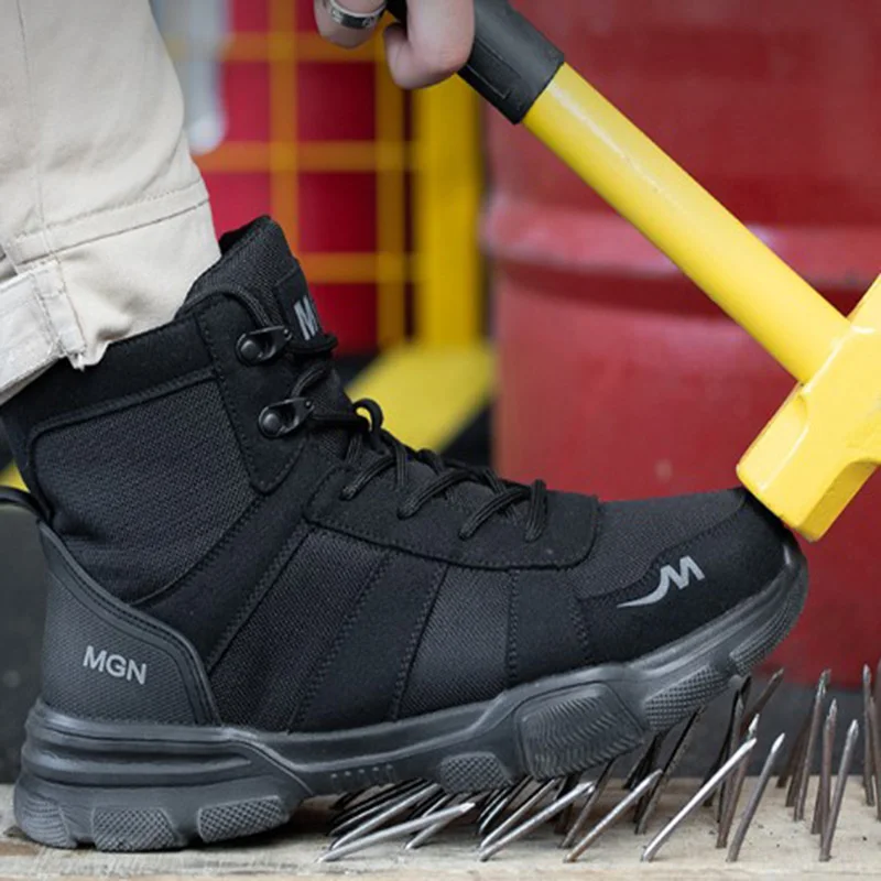 Heren Werkschoenen S3 Tactisch met Stalen Teen en Niet-Slipzool - Image 8