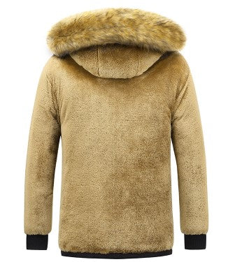Heren Winterparka Met Afneembare Kapuze en Modern Design - Image 6