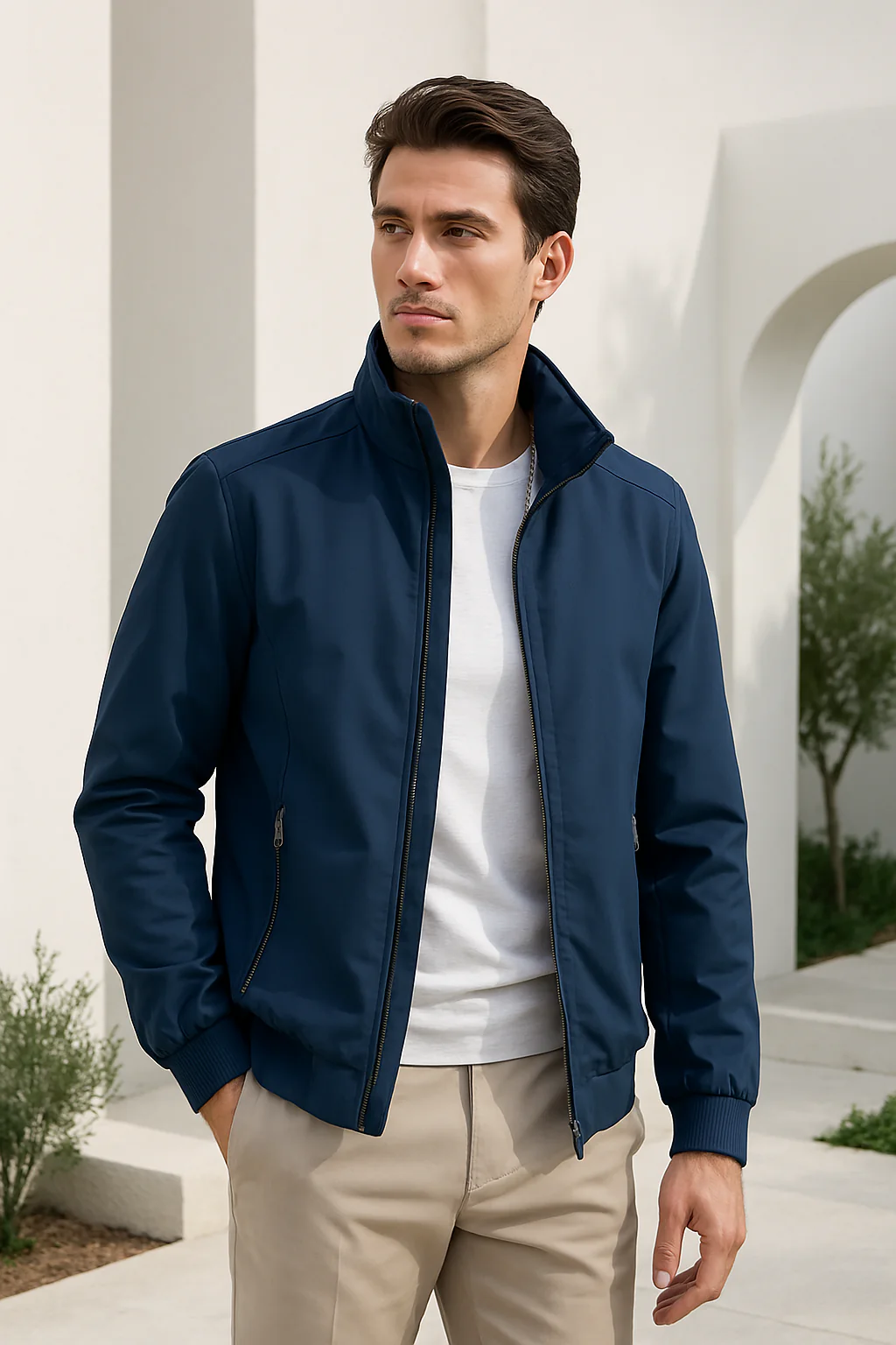 Heren Zomerjas Winddicht Modern Design - Image 3